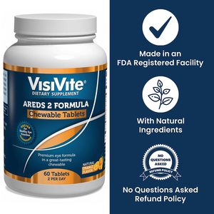 VisiVite AREDS 2 Chewable Tablets - 1 Month Supply